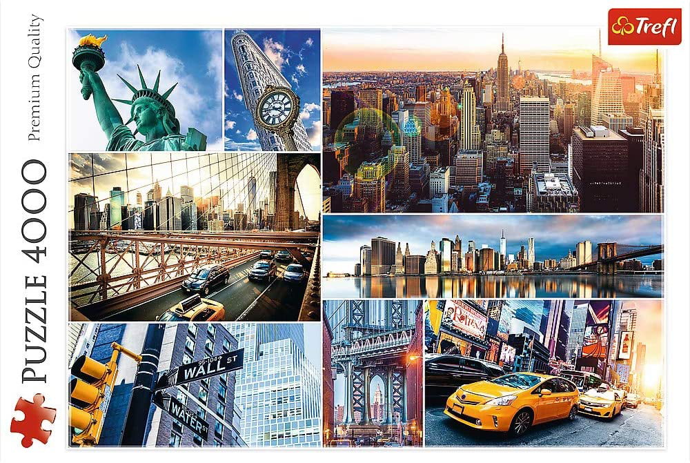 Adult Jigsaw Puzzle 4000 Piece Puzzle Adult Jigsaw Puzzle Street and Lane 4000 Piece Children's Educational Game Toy Gift