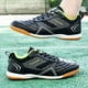 thumbnail image 2 of Botas de fútbol antideslizantes para hombre, calzado deportivo profesional, tejido ultraligero, entrenamiento al aire libre e interior, Unisex, 2 of 5