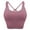 Rose purple, variant on FALEXO Womens Sexy Crisscross Back Athletic Gym Yoga Workout Fitness Strappy Sports Bra