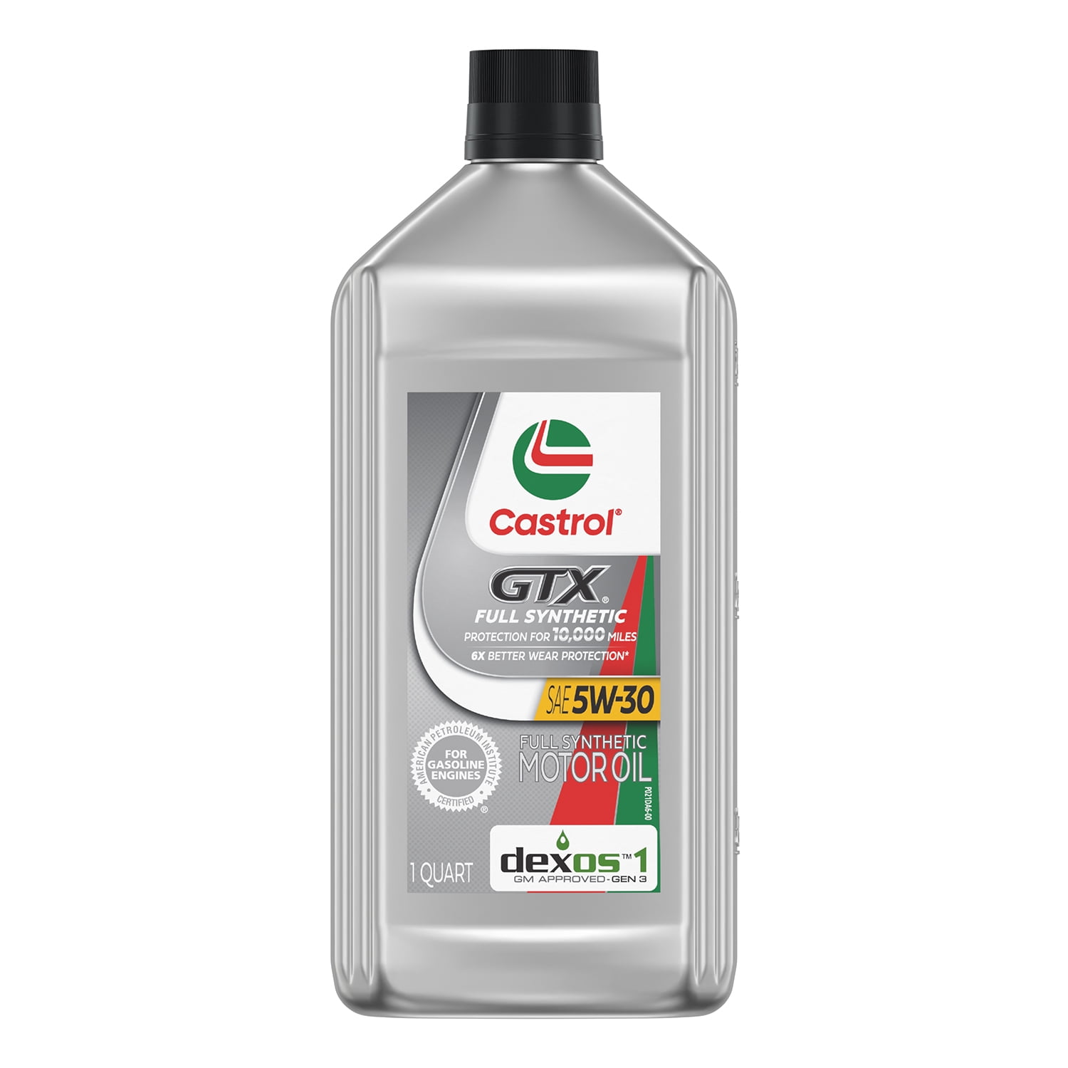 (5 pack) Castrol GTX Full Synthetic 5W-30 Motor Oil, 1 Quart