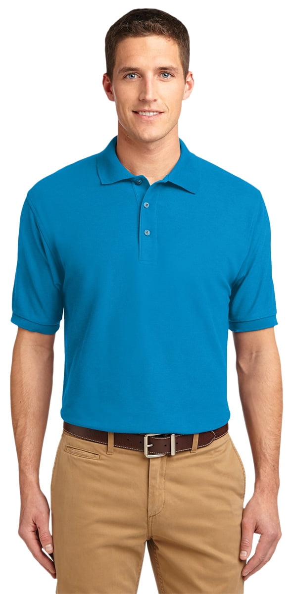 Port Authority Men's Big And Tall Silk Touch Polo Shirt