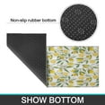 thumbnail image 7 of 2 Piece Lemons Rug Kitchen Rug Set, Decor Kitchen Rugs, Absorbent Non-Slip Washable Floor Mats, Home Indoor Runner Rugs 17"x47"+17"x30", 7 of 7