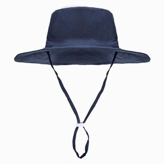 CAUYDY Toddler Sun Hat with Neck Flap UPF 50 Adjustable 1T 2T 3T 4T 5T Baby Boys Girls Summer Beach Hat 6-10T Kids Traveling Bucket Hat (Sizes 3-6 Years,Navy)