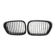 thumbnail image 1 of Rejillas Negras Para Coche, 2 Uds., Rejilla De Riñón Negra Brillante, Repuesto De Rejilla De Parachoques Delantero Para Bmw 5 Series E39 36220 Serendint VI005910-00, 1 of 7