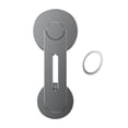 thumbnail image 1 of Soporte de teléfono lateral magnético para pantalla de portátil para MacBook/iPhone 14 13 (gris), 1 of 5