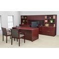 thumbnail image 2 of Legacy Lateral File with Open Hutch- Mahogany, 2 of 7