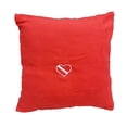 thumbnail image 2 of LOVIVER Housse de Coussin Décorative pour la Maison Motif Drapeau de Plongée Rouge 1, 2 of 8