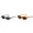Black,Light Brown, variant on 2/3Pcs 6x1.6 Inch Oval Sunglasses for Women, Lightweight Narrow Shades UV Protection Sun Glasses, Oval Cat Eye Sunglasses for Women