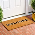 thumbnail image 2 of Calloway Mills 112063672 Retro Block Welcome Doormat 36" x 72", 2 of 6