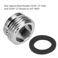 thumbnail image 6 of Tebru Kitchen Sink to Garden Hose Adapter,Kitchen Faucet Diverter Valve Adapter Kitchen Sink to Garden Hose Adapter, 6 of 8