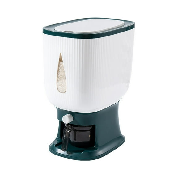 Food Storage Containers,Airtight Container Storage Container Rice Large Grain Cylinder With Graduated 20lbs Food Storage