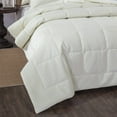 thumbnail image 4 of DaDa Bedding Dreamy Soft Velvet Ivory White Plush Velour Tufted Quilted Comforter Set (JHW861), 4 of 8