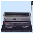 thumbnail image 6 of Coil Spiral Binding Machine Manual Book Maker 34-Holes Binding 120 Sheets Punch Binder Adjustable Coil Binding Spines ,Easy to Use, 6 of 6