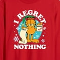 thumbnail image 2 of Garfield - I Regret Nothing - Adult Long Sleeve Tee, 2 of 4