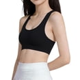 thumbnail image 3 of Loopsun 9 to 15 Years Girls Solid Training Bra with Fixed Chest Pads Black, 13-14Years, 3 of 5