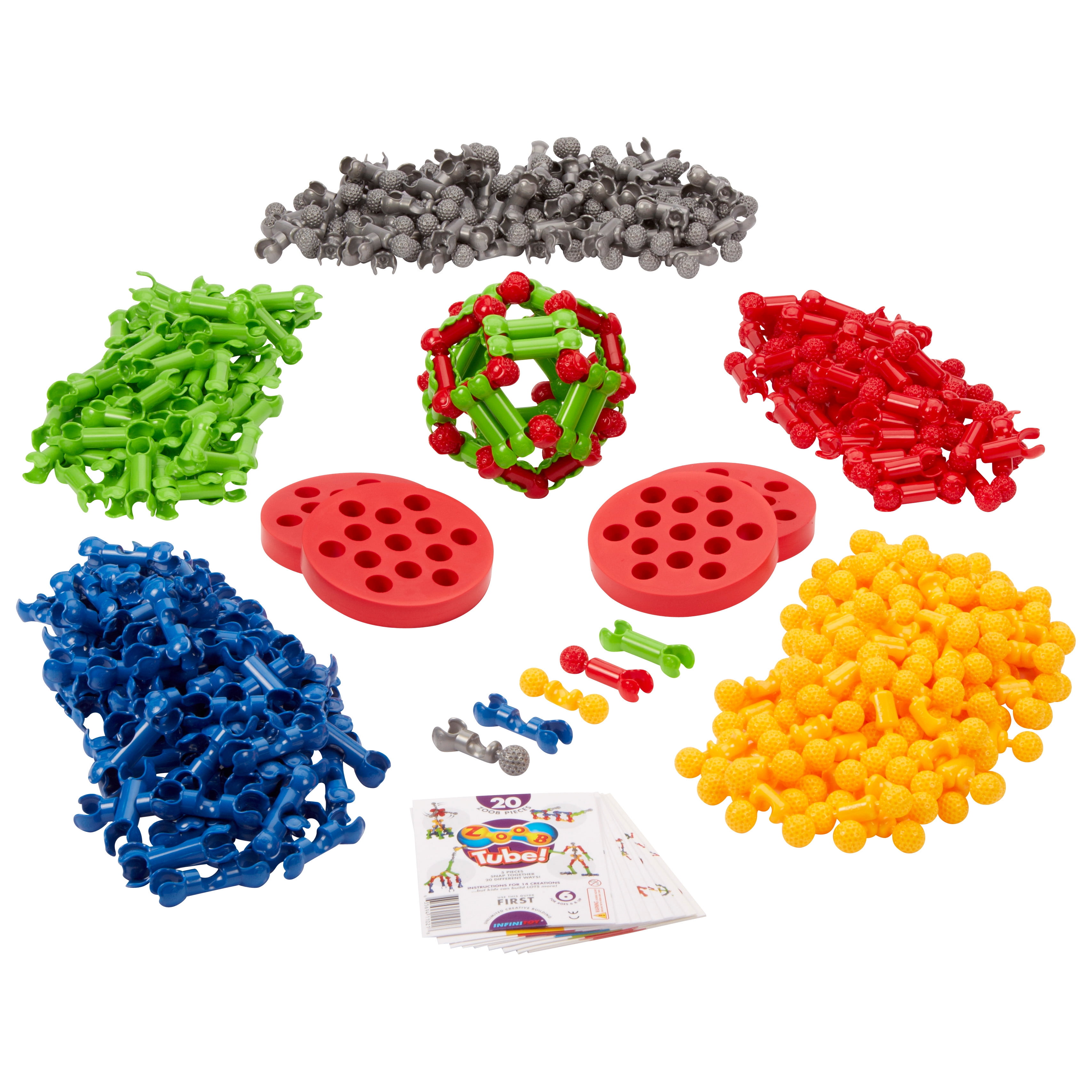 ZOOB BuilderZ 500 Piece Kit Building Set By ZOOB New | eBay