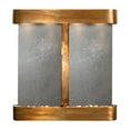 thumbnail image 2 of Adagio AFR1011 Aspen Falls Round Wall Fountain - Rustic Copper-Black Featherstone, 2 of 2