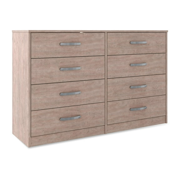 Signature Design by Ashley Casual Flannia 6 Drawer Dresser, Gray