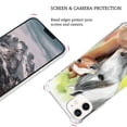 thumbnail image 5 of Farm Animal with Baby Horse Case Compatible with iPhone 12,Aesthetic Art Design TPU Bumper Cover Case, 5 of 7