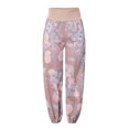 thumbnail image 2 of Tejiojio Fall Womens Ladies Floral Trousers Long Pants Baggy Leggings Plus Size, 2 of 8