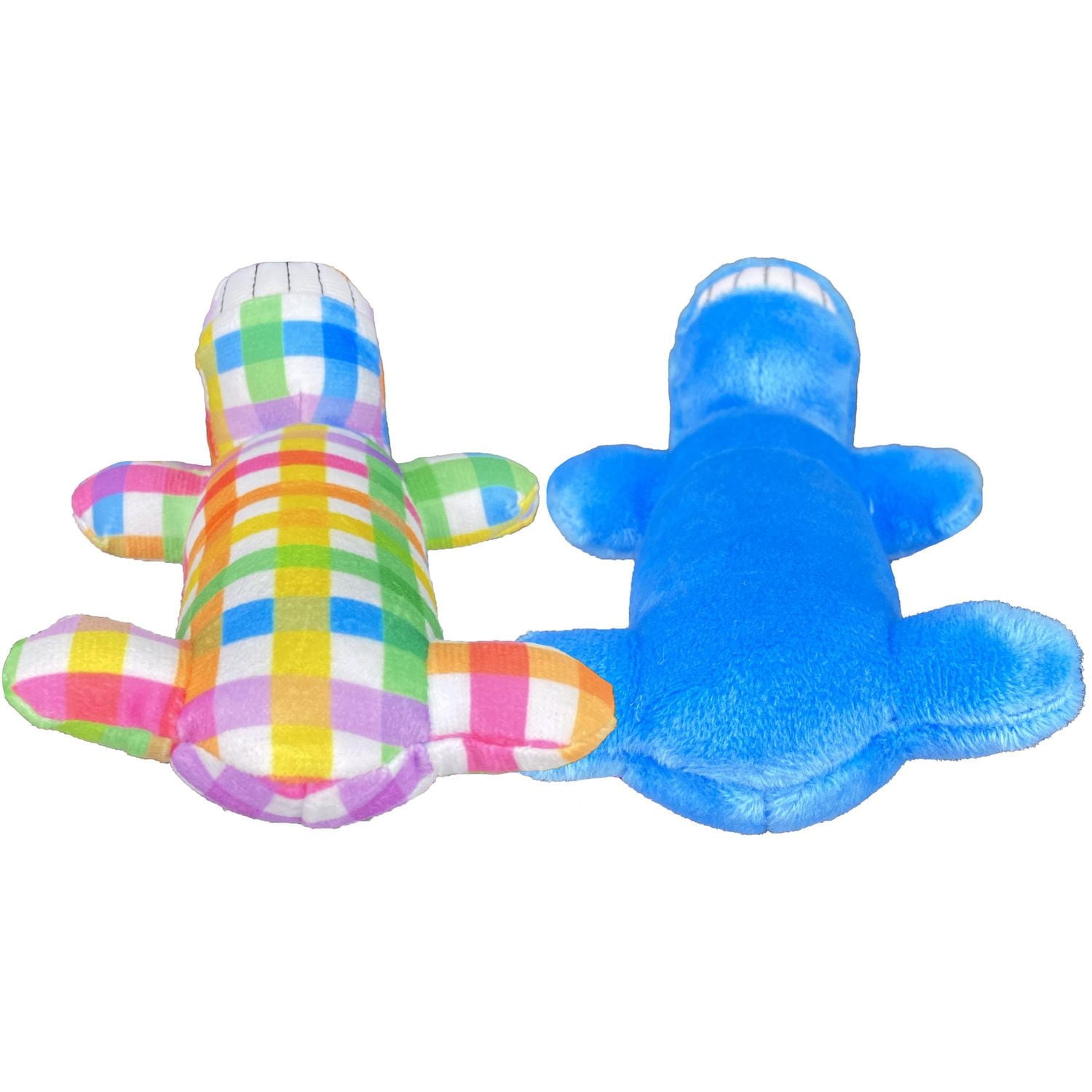 Multipet Small Loofa Dog, 2 Pack Dog Toy, 2 PK Small Loofa Dog Toy