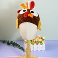 thumbnail image 5 of Kawaii Children Turkey Hat Cute Cap Thanksgiving Knit Hat Halloween All-match, 5 of 12