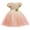 Beige, variant on QISIWOLE Toddler Girls Flowers Net Yarn Temperament Sequins Bowknot Birthday Party Gown Long Dresses Flash picks