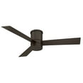 thumbnail image 3 of Axis 52" Bronze Dimmable LED Smart Flush Mount Ceiling Fan with Remote Control, 3 of 7