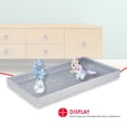 thumbnail image 5 of Home Basics Metallic Weave Vanity Tray, Silver, 5 of 5