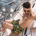 thumbnail image 2 of luoweisi Men's Beach Shorts Quick Dry Swim Trunks with Mesh Lining Starfish S, 2 of 5