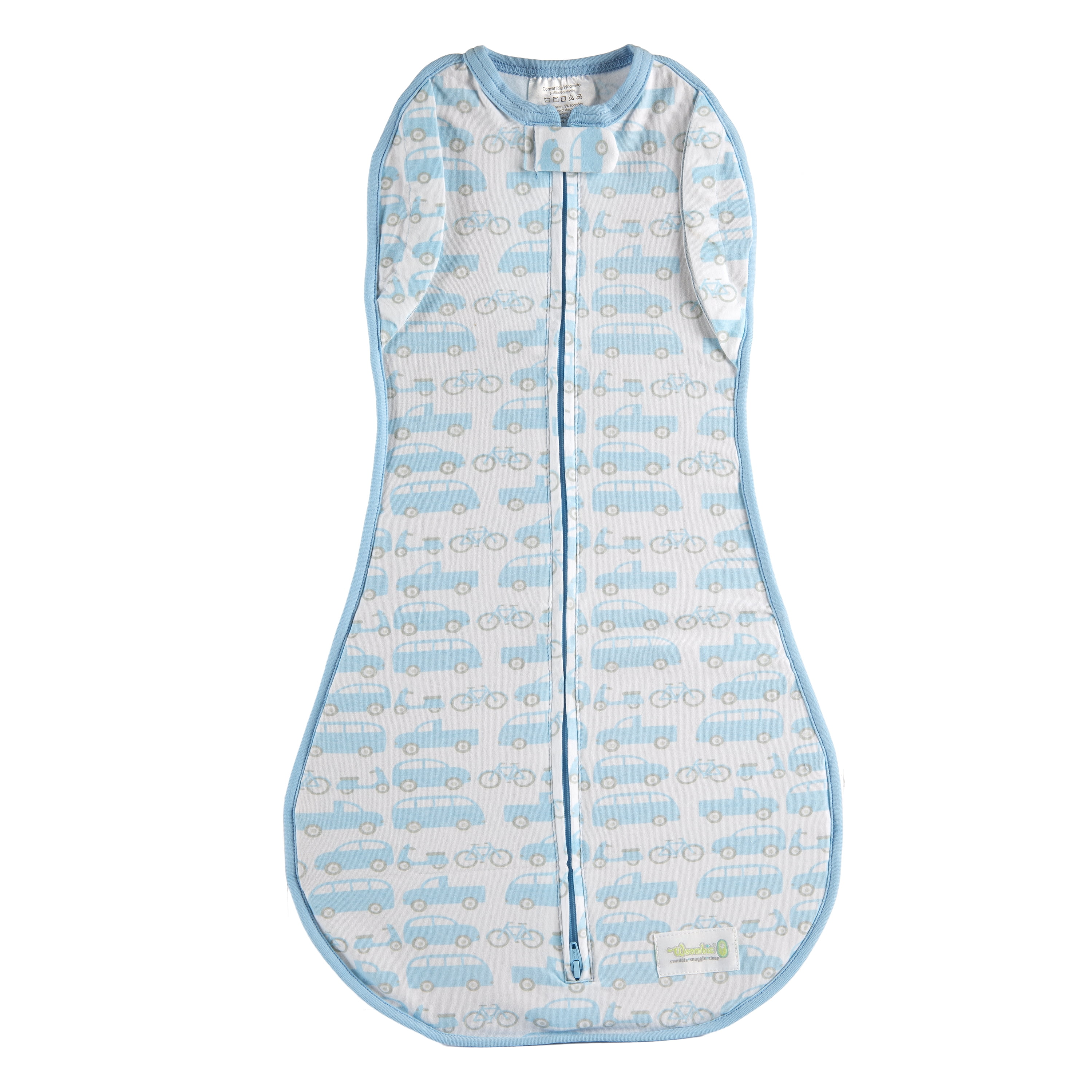 Woombie Convertible Nursery Swaddling Blanket Swaddle Converts to Wearable Blanket for Babies