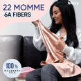 thumbnail image 2 of Funda de almohada de seda Blissy 100% pura seda de morera 22 Momme 6A, 2 of 8