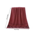 thumbnail image 2 of Large Size 28 X 55 Inches Large Bath Towels Super Absorbency Compact Expeditious Drying And Lightweight Ideal For Gym Travel, 2 of 6