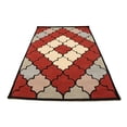 thumbnail image 2 of Multicolored Trellis 5X8 Hand-Tufted Modern Rug, 2 of 11