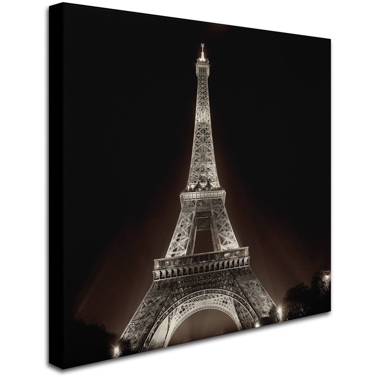 Trademark Fine Art "Tour Eiffel II" Canvas Art by Alan Blaustein