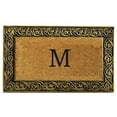 thumbnail image 1 of Home & More 10001GOLDM Prestige Gold Monogram Doormat (Letter M), 1 of 1