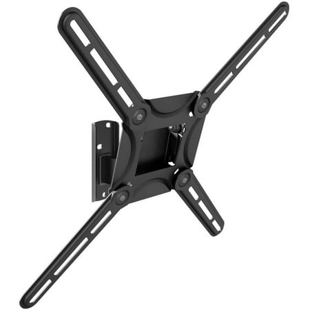 Barkan 29”- 65” Swivel & Tilt, Flat / Curved TV Wall Mount, Patented, Black, Up to 88 lbs, Lifetime Warranty.