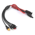 thumbnail image 3 of Cable De Extensión Del Panel Solar, Conexión Firme IP68 Impermeable XT60 Conector Hembra Cable Fotovoltaico DC5521 7909 Para Exteriores, 3 of 8