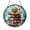 Acrylic 3.5 Inch, variant on Bookworm Stained Glass Style Suncatcher, Vibrant Reading Caterpillar Window Hanging for Teachers and Home Libraries
