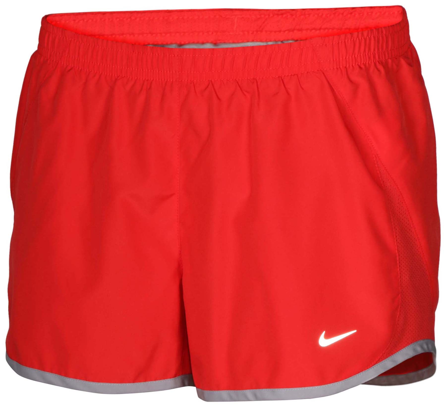 Nike Pacer Lined Built-in-Brief Tempo Running Shorts-Red/Gry - Walmart.com