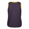 thumbnail image 3 of Women's '47 Purple LSU Tigers Premier Ringer Tank Top, 3 of 3