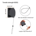 thumbnail image 2 of Unique Bargains Retractable Security Cable Lock,Remote Control Security Lock,for TV,DVD,Cell Phone 1Set Black 39.37', 2 of 6