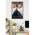 thumbnail image 2 of Titanic (1997) - Embrace One Sheet Wall Poster, 22.375" x 34" Framed, 2 of 5