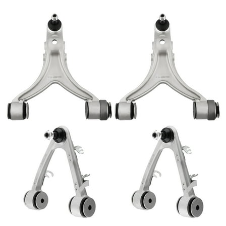 BFO 4Pcs Front Upper & Lower Control Arms for Maserati Quattroporte GranTurismo M139