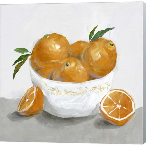 Oranges by Isabelle Z, Canvas Wall Art, 24W x 24H