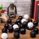 thumbnail image 4 of Bolas de Navidad Laklulu, juego de 34 bolas de Navidad de 4 cm/1,57 pulgadas, adornos colgantes para decoración de árboles de Navidad, 4 of 6