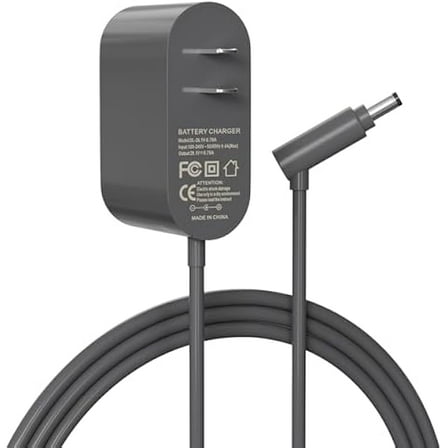 26.1V for Dyson Charger Replacement V8 V7 V6 SV04 SV03 SV05 SV06 SV07 SV09 SV10 SV11 DC59 DC58 DC61 Animal Motorhead Absolute Trigger Cordless Vacuum Cleaner Power Cord 967813-02 205720-02 AC Adapter