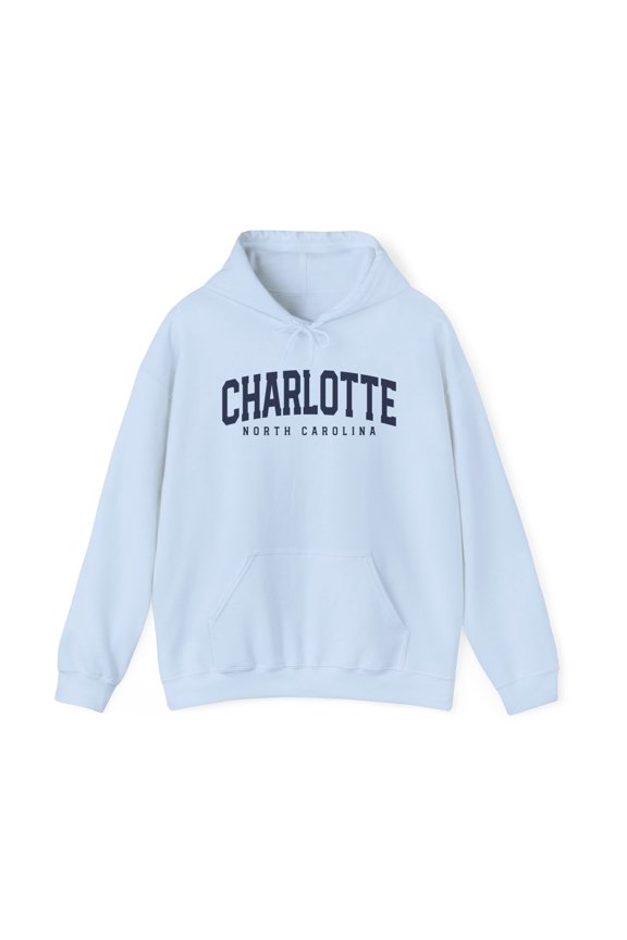 Charlotte North Carolina NC Trip Moving Hoodie, Gifts, Hooded Sweatshirt