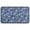 Blue Baseball Silhouette, variant on Blue Stars and Baseballs Pattern Door Rugs,Washable Non Slip Door Mats Indoor,Decorative Door Mats,Entry Mat Indoor for Entrance,Bedroom,Kitchen,Bathroom,30"x17"