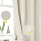 thumbnail image 4 of Cortinas Blackout Estelar Textiler Plata Hoja de Palma x2 Crema, 4 of 9